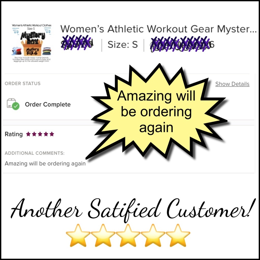 Mystery Box: Women’s Stylish Workout and Leisure Clothes (Size Small) - Picture 7 of 16